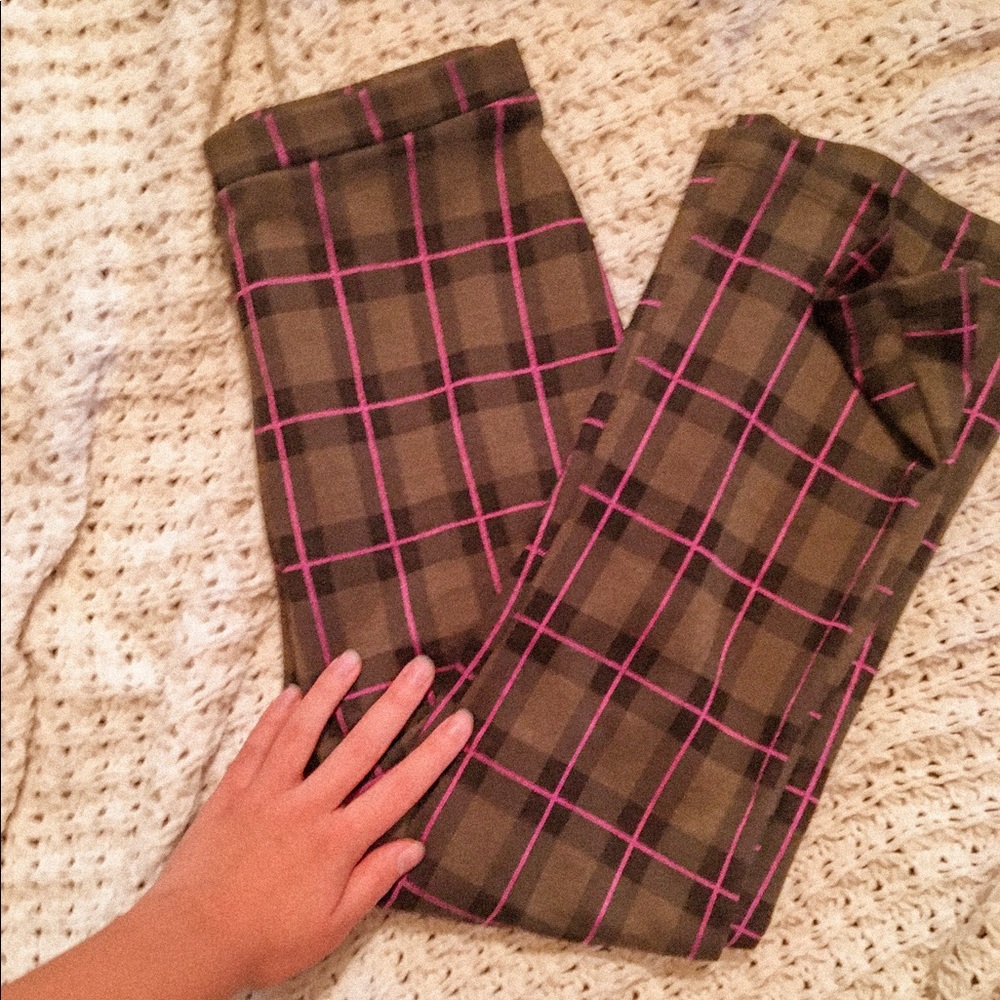 wild fable flared checkered leggings